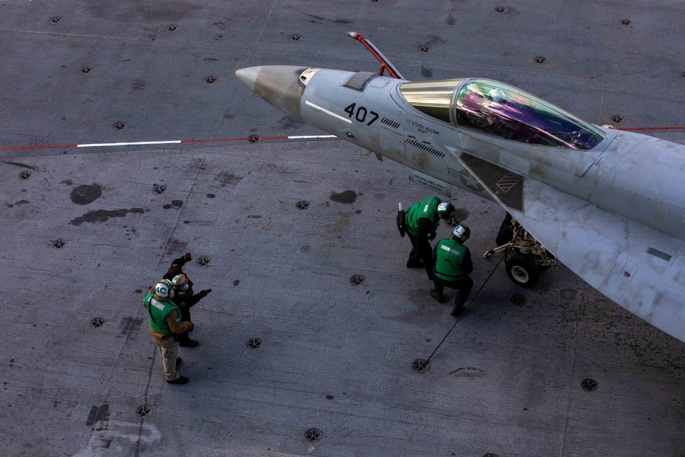 Daily Operations Aboard USS George H.W. Bush (CVN 77)