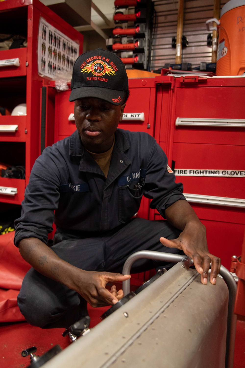 Daily Operations Aboard USS George H.W. Bush (CVN 77)