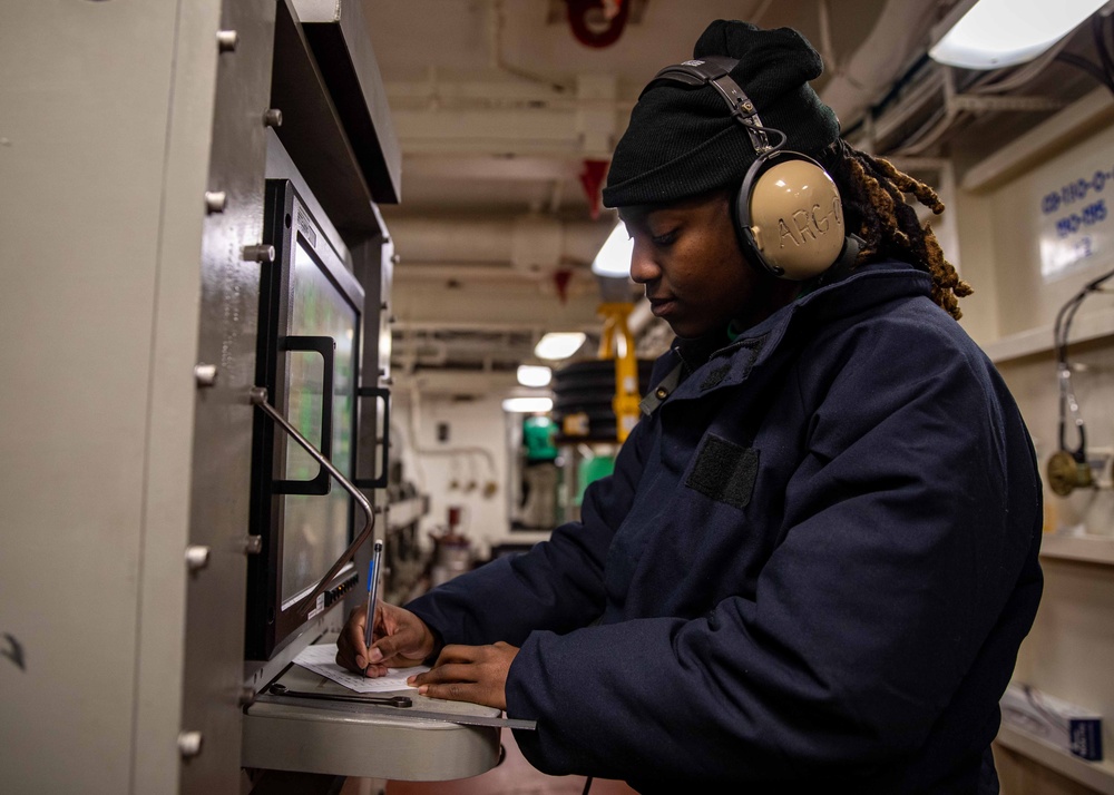 Daily Operations Aboard USS George H.W. Bush (CVN 77)