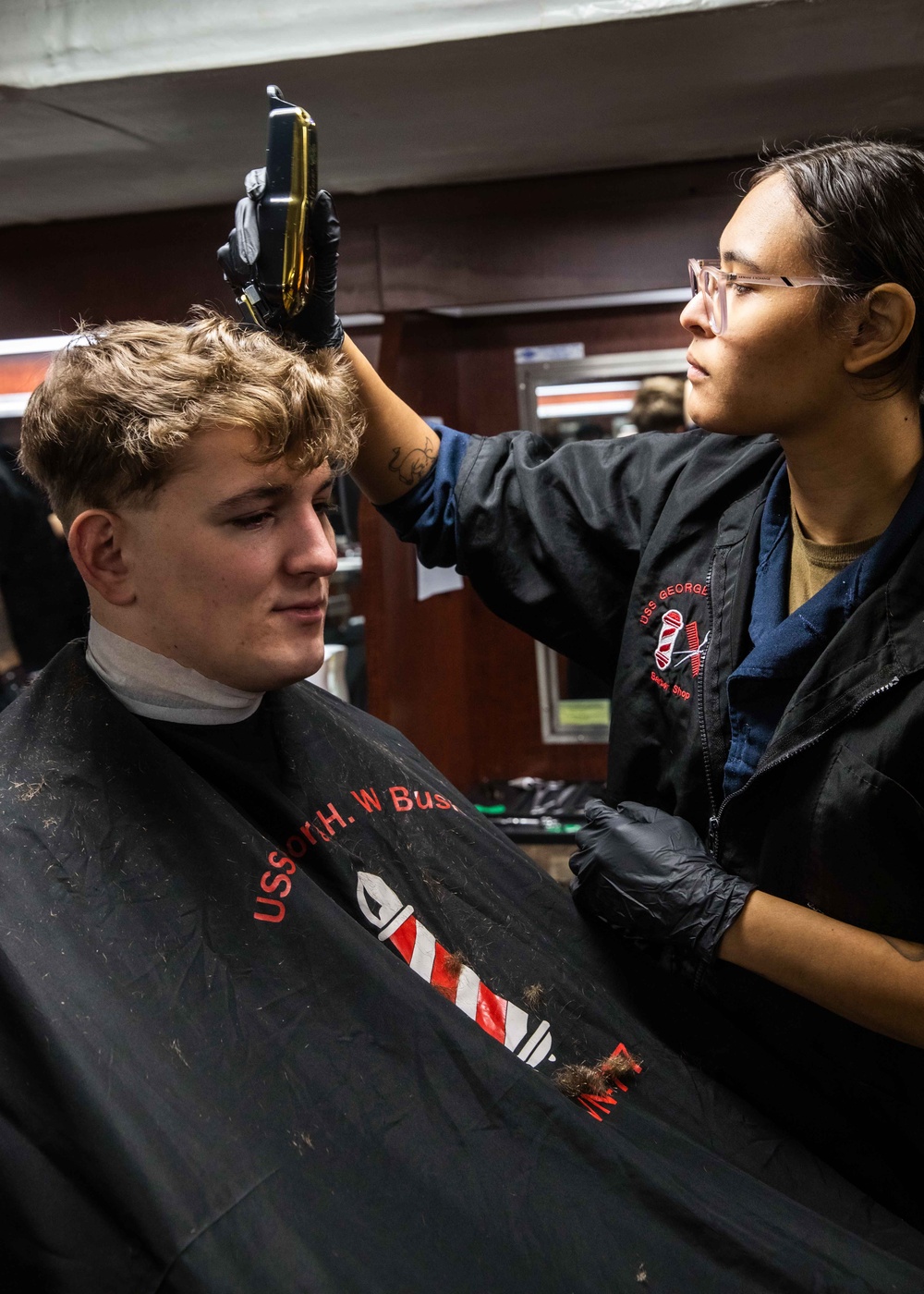 Daily Operations Aboard USS George H.W. Bush (CVN 77)