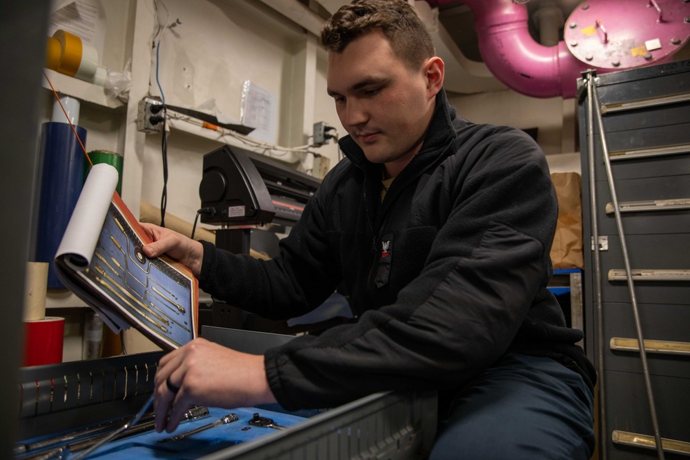 Daily Operations Aboard USS George H.W. Bush (CVN 77)