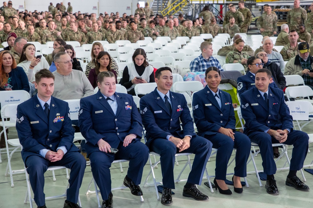 127th Wing Outstanding Airman of the Year awards ceremony