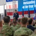 Commander and Command Chief serve Airmen