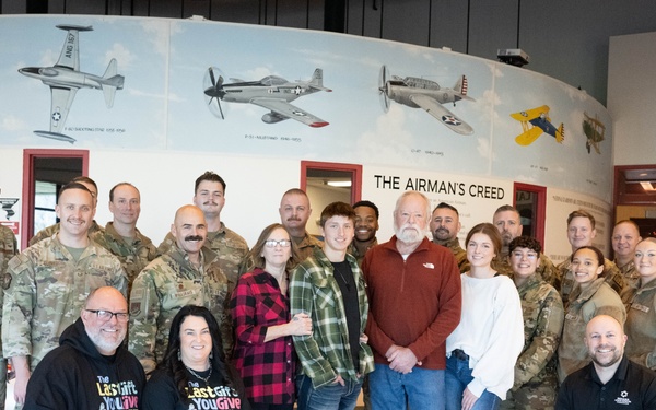 Airman organ recipient inspires wing organ donation event