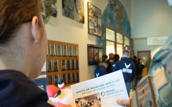 Airman organ recipient inspires wing organ donation event