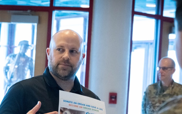 Airman organ recipient inspires wing organ donation event