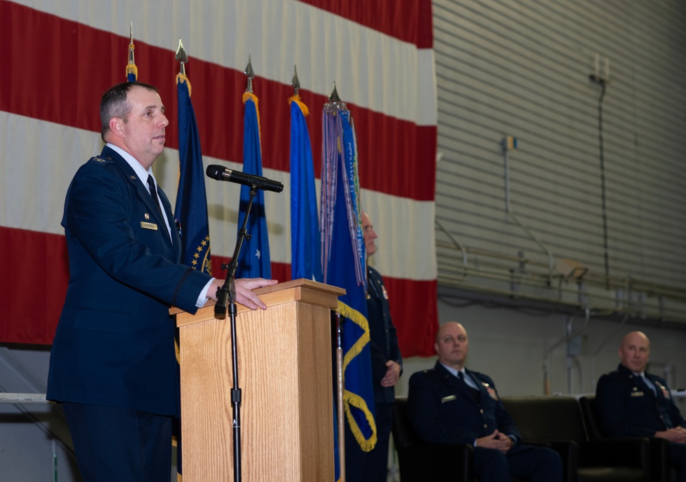 142nd Wing Welcomes New Commander