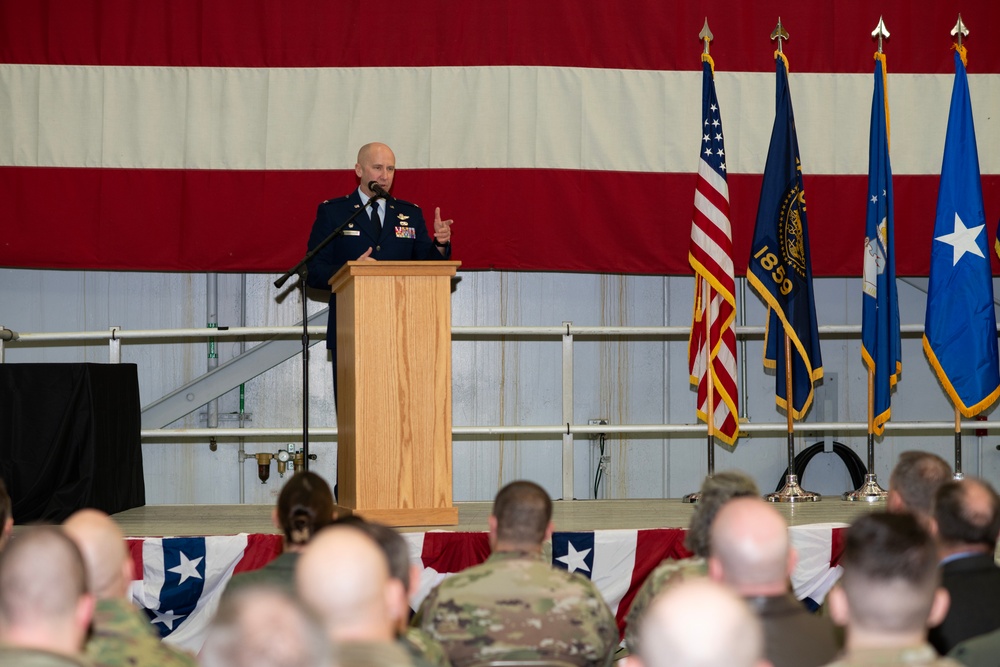 142nd Wing Welcomes New Commander