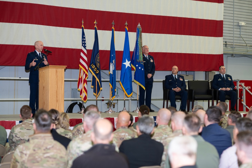 142nd Wing Welcomes New Commander