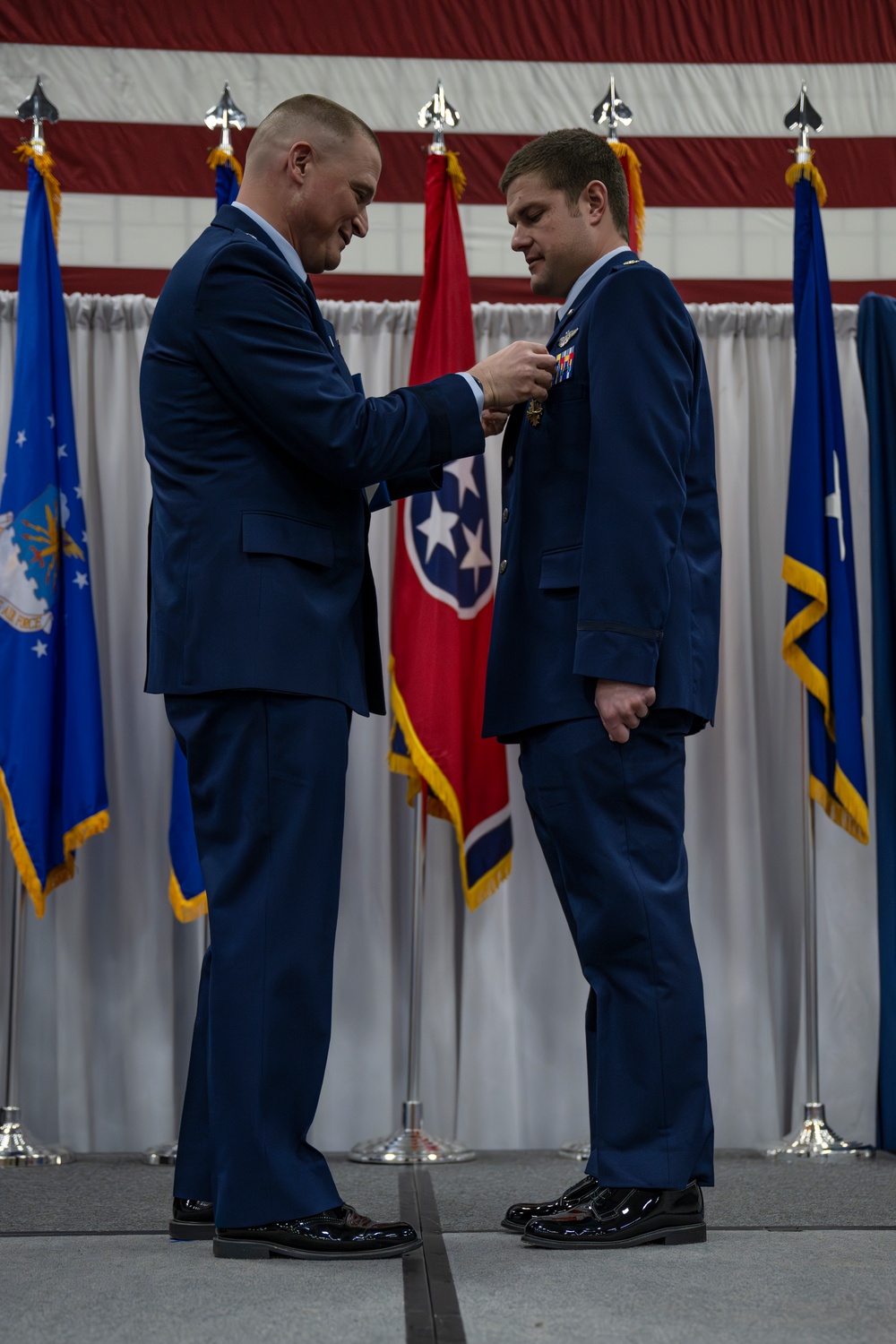 Eleven 134th ARW Airmen Receive the Distinguished Flying Cross