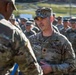 West National Guard Members are Awarded the Norwegian Foot March Badge