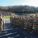 West National Guard Members are Awarded the Norwegian Foot March Badge