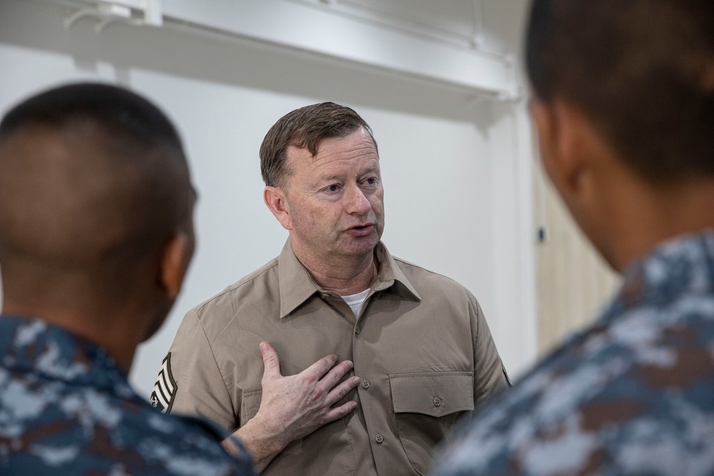 Washington National Guard senior enlisted leaders visit Chulachomklao Royal Thai Military Academy