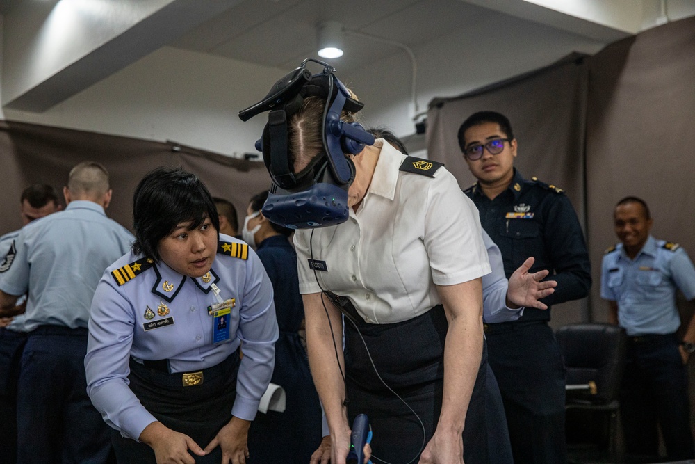 Washington National Guard senior enlisted leaders visit Chulachomklao Royal Thai Military Academy