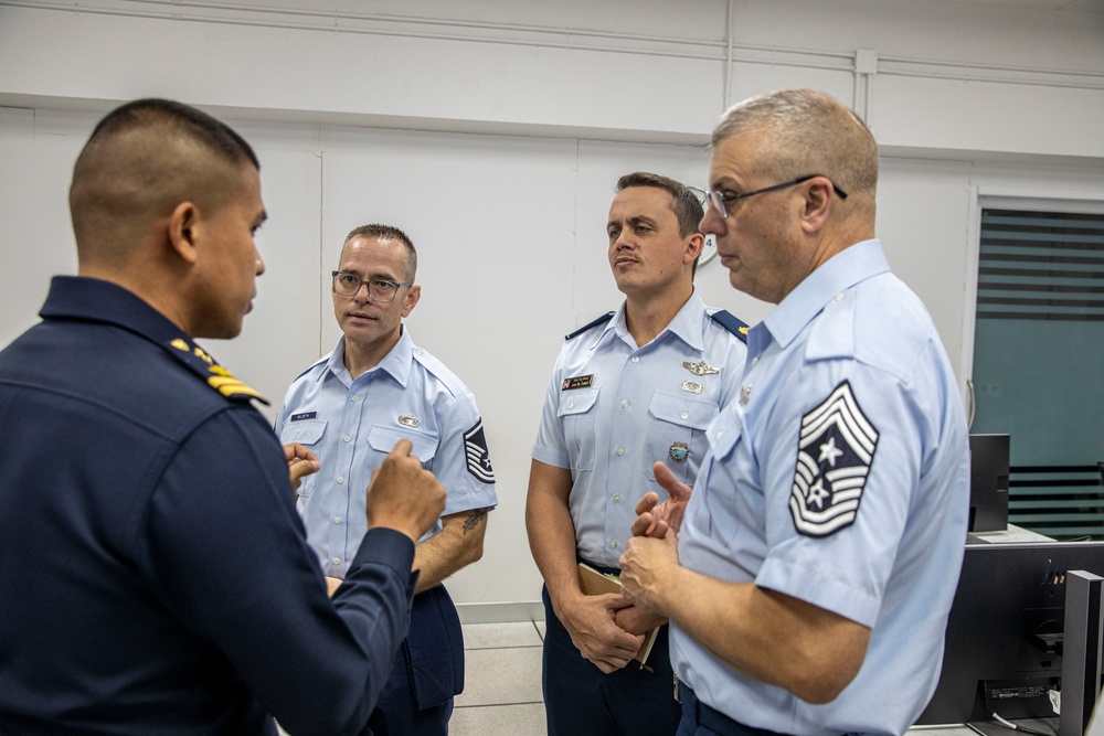 Washington National Guard senior enlisted leaders visit Chulachomklao Royal Thai Military Academy