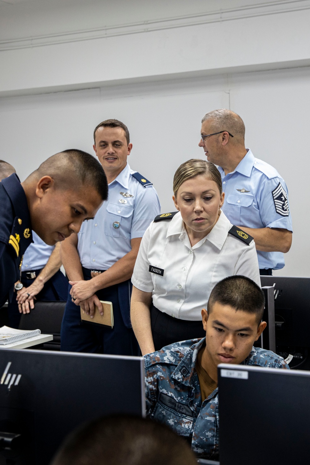 Washington National Guard senior enlisted leaders visit Chulachomklao Royal Thai Military Academy