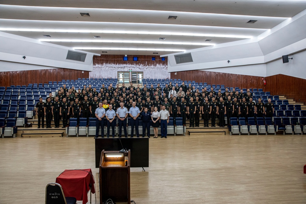 Washington National Guard senior enlisted leaders visit Chulachomklao Royal Thai Military Academy