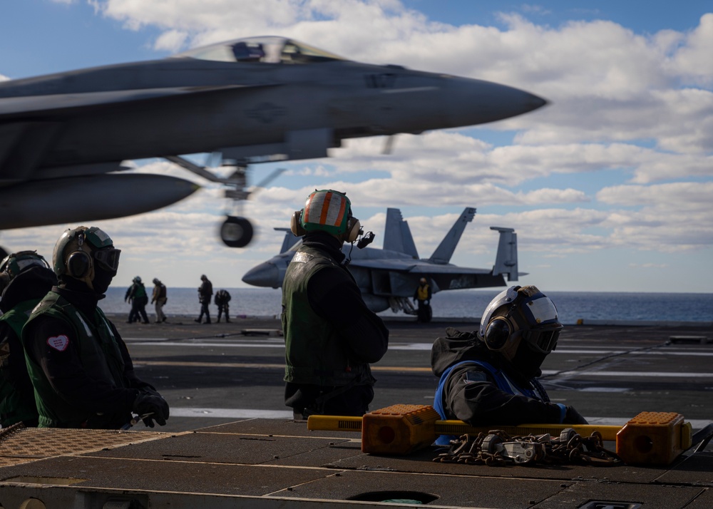 USS Gerald R. Ford (CVN 78) routine flight operations