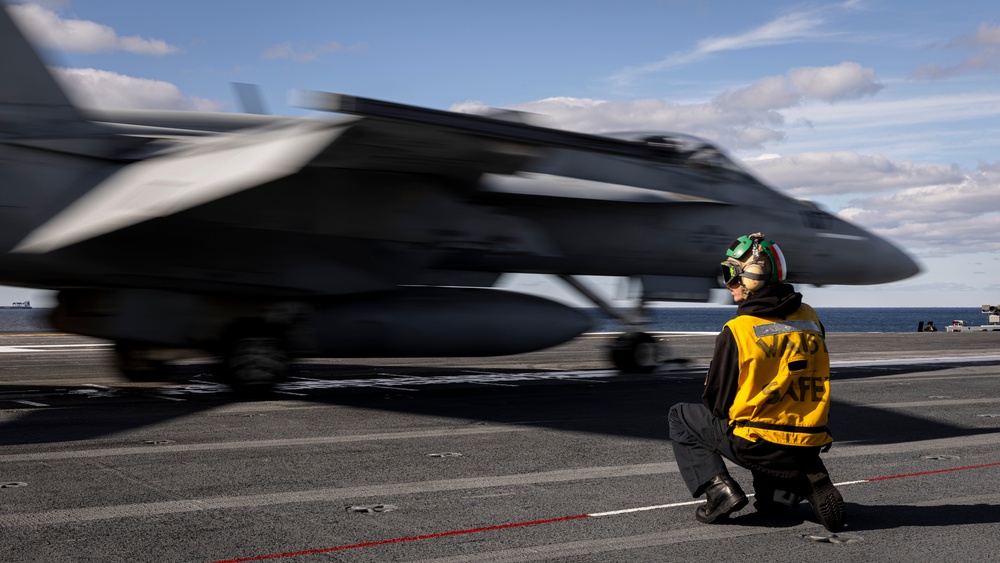 USS Gerald R. Ford (CVN 78) routine flight operations