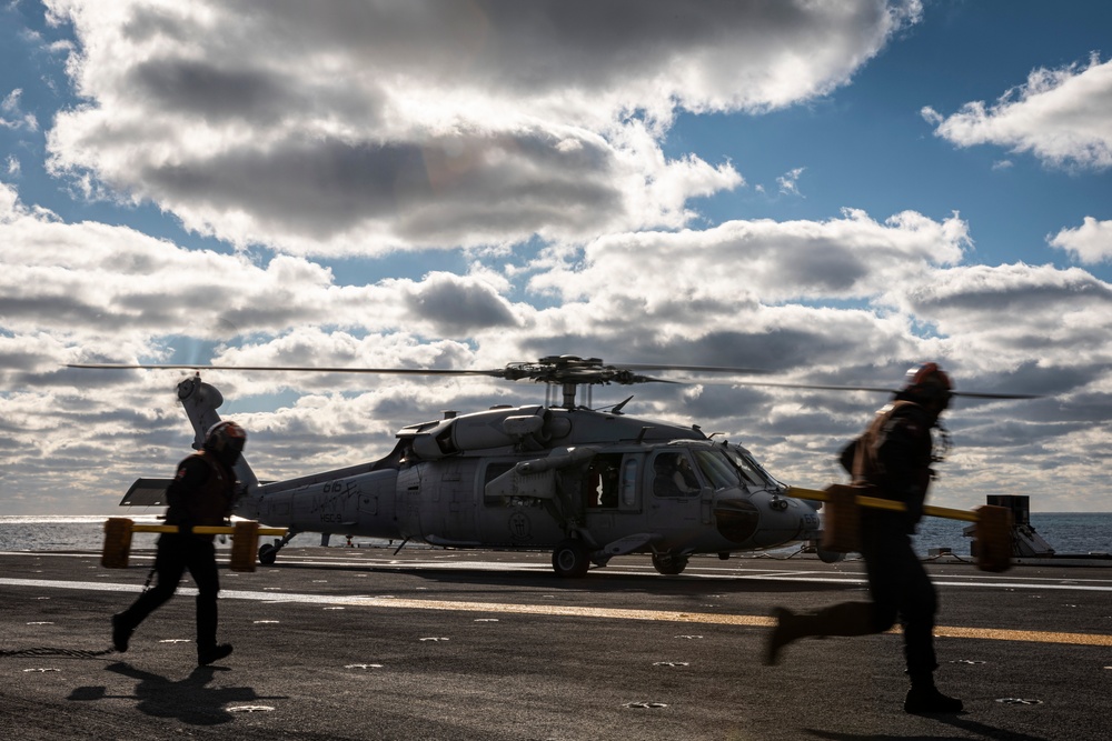 USS Gerald R. Ford (CVN 78) routine flight operations