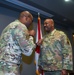 SMSGT Buford is promoted in a ceremony