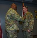 MSGT Spradoni is promoted in a ceremony