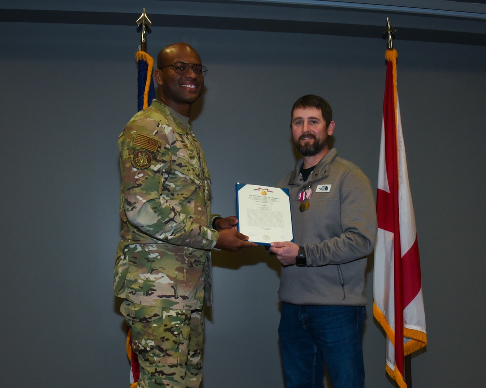 MSGT Sams retires from the US Air Force