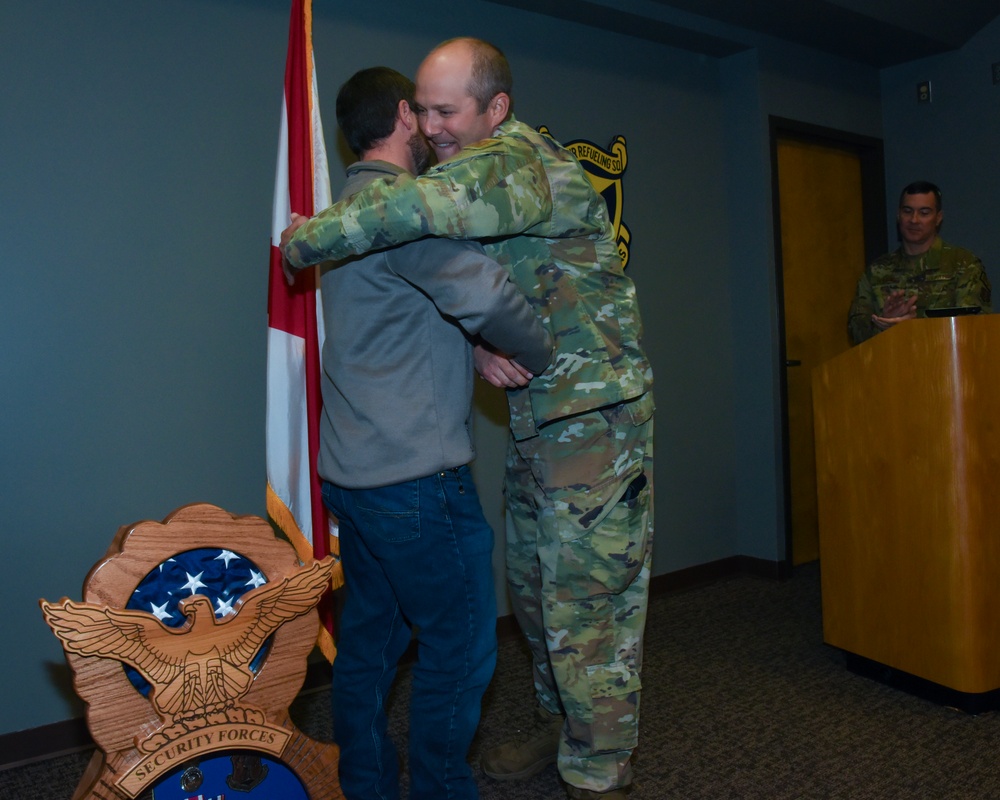 MSGT Sams retires from the US Air Force