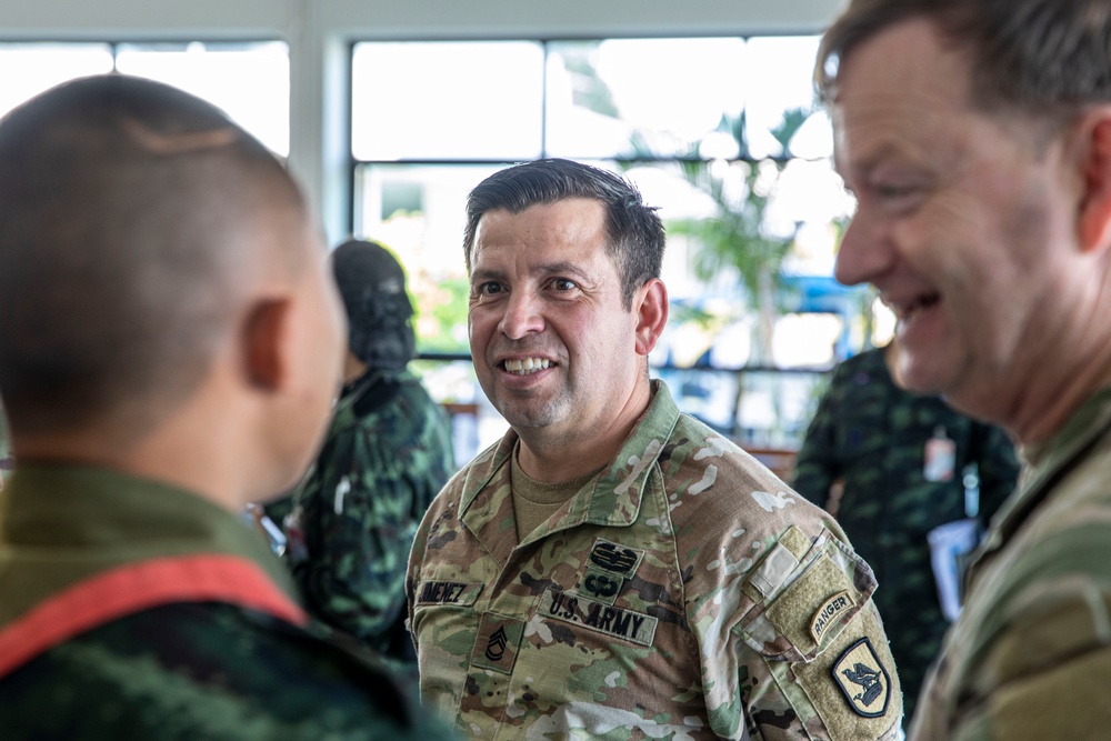 Washington National Guard Senior Leaders visit Royal Thai Army Noncommissioned Officer School