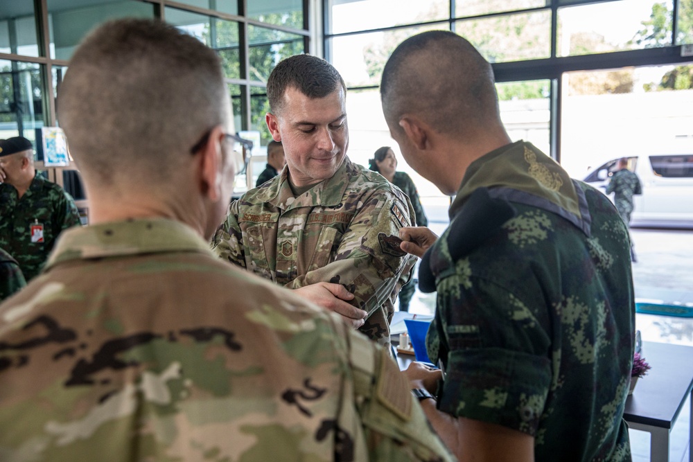 Washington National Guard Senior Leaders visit Royal Thai Army Noncommissioned Officer School