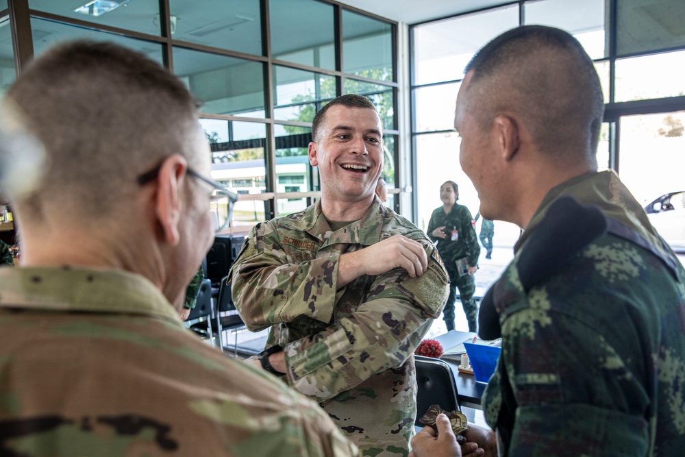 Washington National Guard Senior Leaders visit Royal Thai Army Noncommissioned Officer School