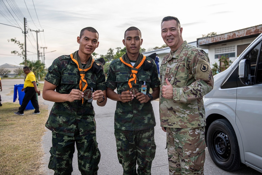 Washington National Guard Senior Leaders visit Royal Thai Army Noncommissioned Officer School