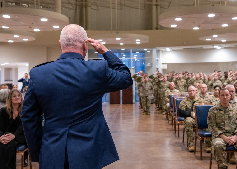 138th Medical Group assumption of command ceremony