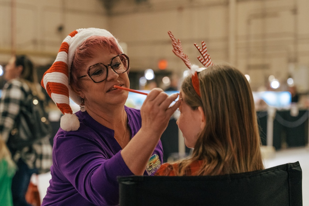 Airmen and families gather for annual holiday event