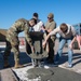 138th Civil Engineer Squadron Airmen fill flightline potholes