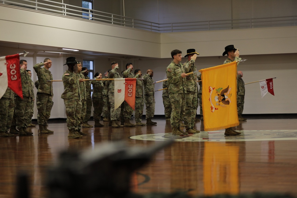 1st Squadron, 303rd Cavalry Regiment change of command ceremony