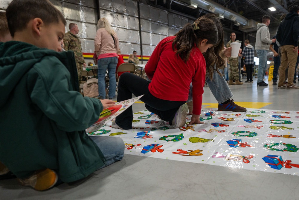 419th FW hosts a Children's Christmas Party