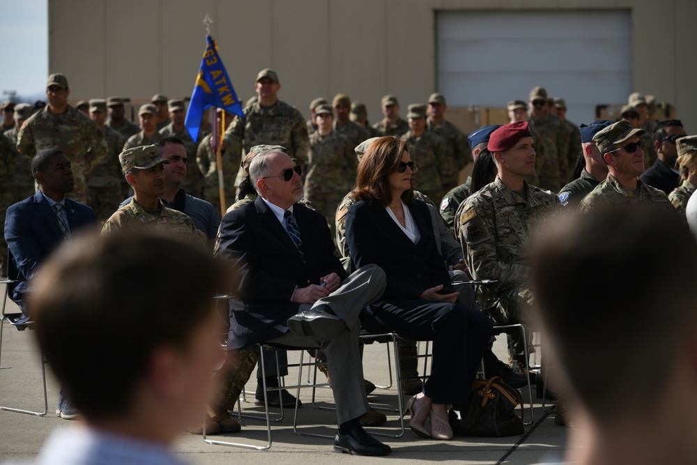 163d Attack Wing Change of Command Ceremony