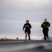 USS Ronald Reagan (CVN 76) hosts a flight deck 5k