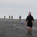 USS Ronald Reagan (CVN 76) hosts a flight deck 5k