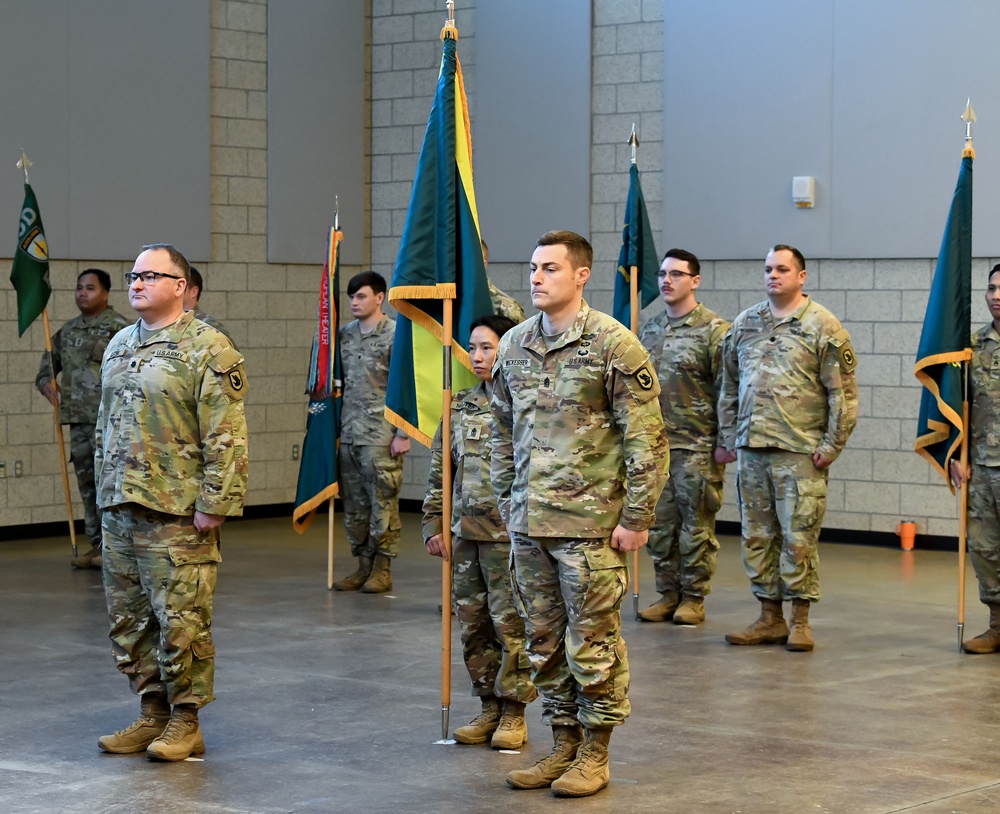 56th Theater Information Operations Group change of command ceremony