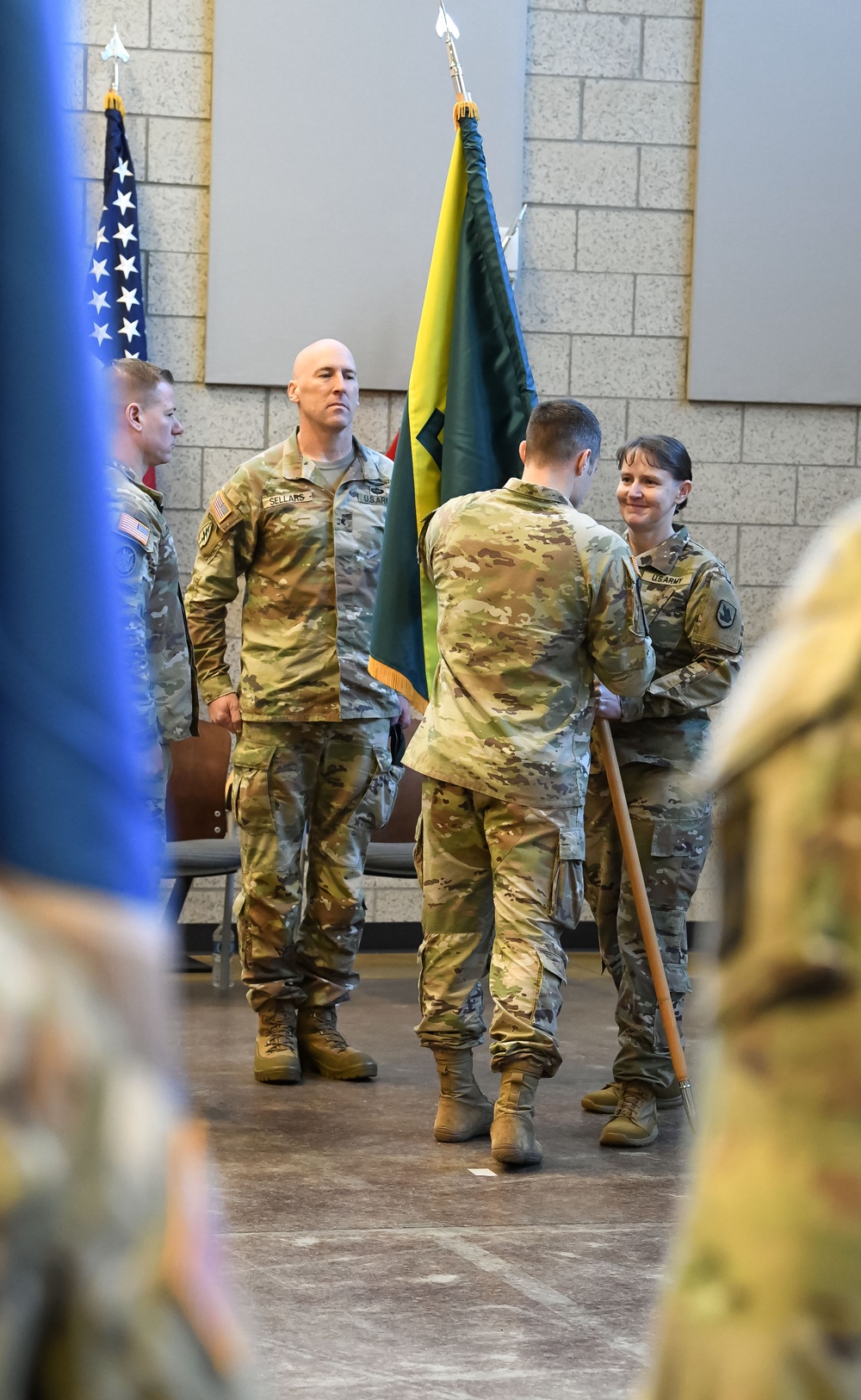 56th Theater Information Operations Group change of command ceremony