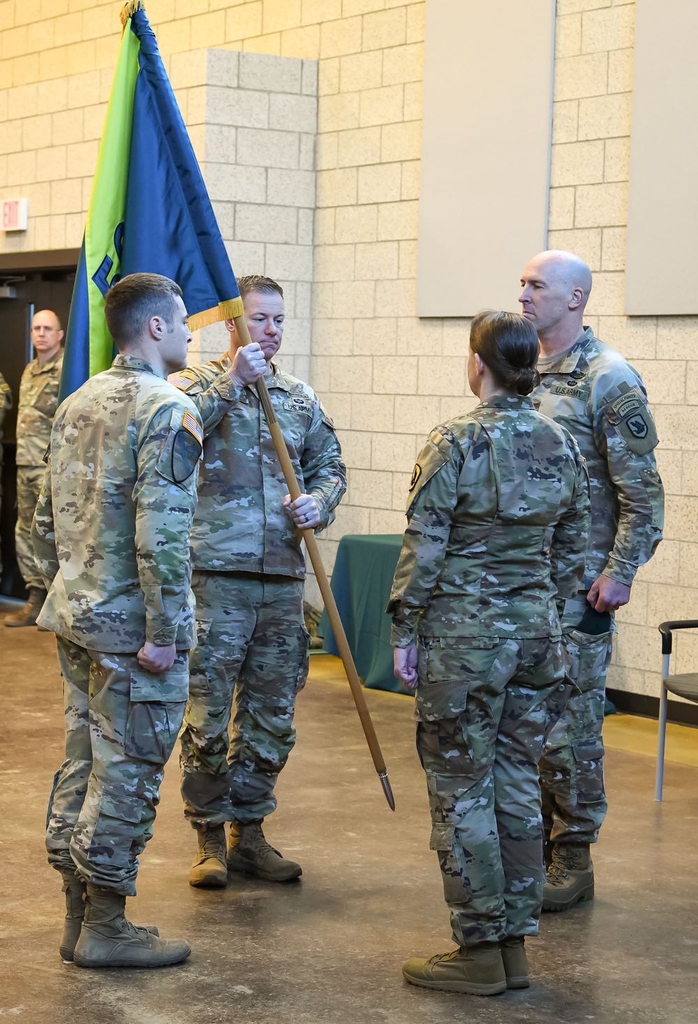 56th Theater Information Operations Group change of command ceremony