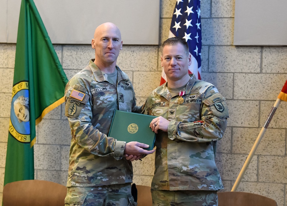 56th Theater Information Operations Group change of command ceremony