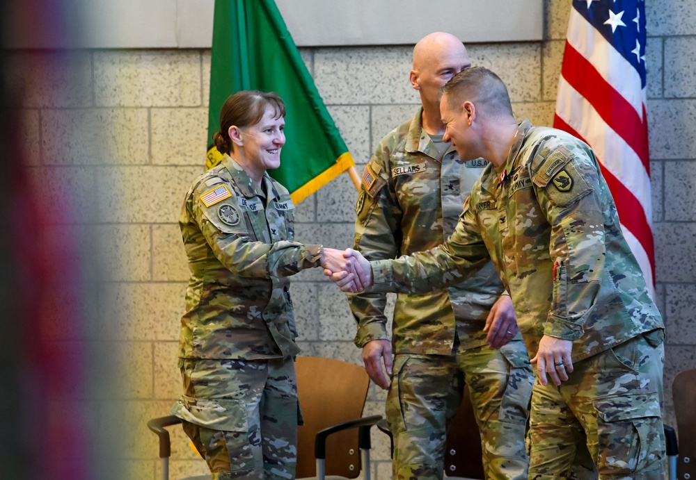 56th Theater Information Operations Group change of command ceremony