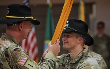 1st Squadron, 303rd Cavalry Regiment change of command ceremony