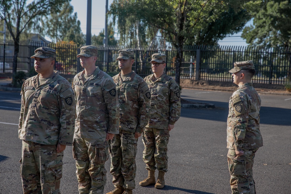 821 Troop Command Battalion Best Warrior Competition