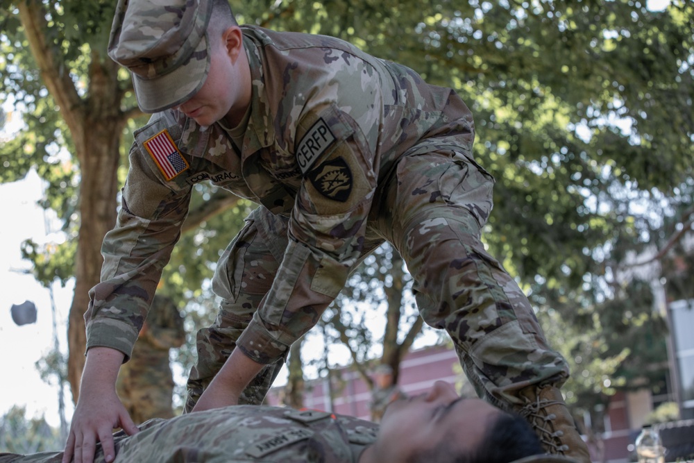 821 Troop Command Battalion Best Warrior Competition