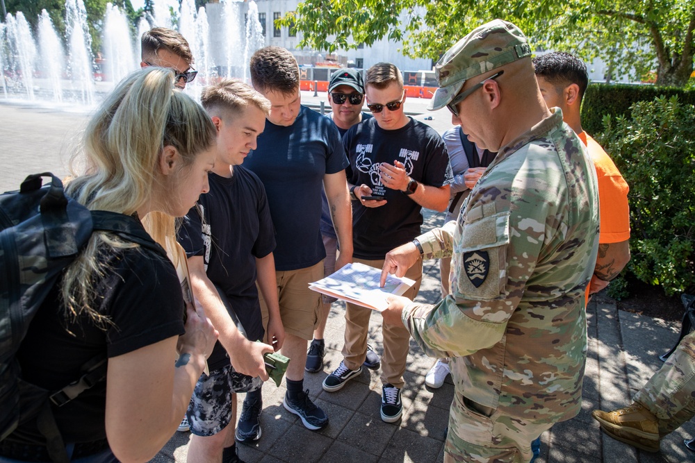 821 Troop Command Battalion Best Warrior Competition