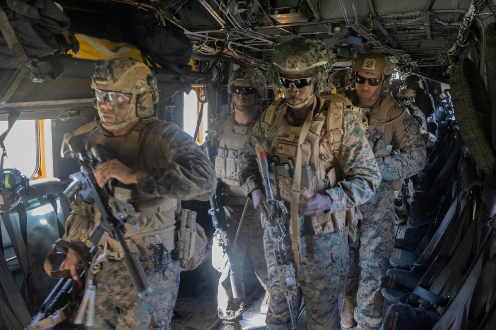 BLT 2/4 Joker Company conducts Helicopter Raid Exercise